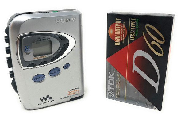 Sony WM-FS222 S2 Sports Walkman – AM/FM Stereo Cassette
