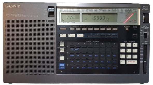 Sony ICF-SW7600GR AM/FM Shortwave World Band Receiver