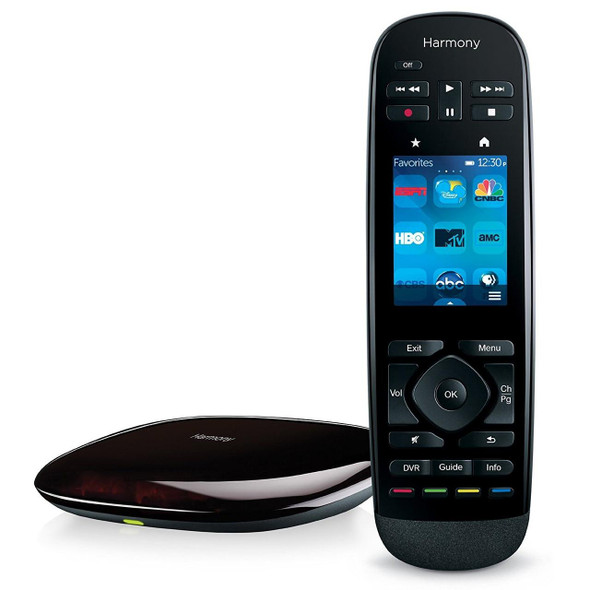 Logitech Harmony Remote with Customizable Touch Screen and Closed Cabinet RF Control