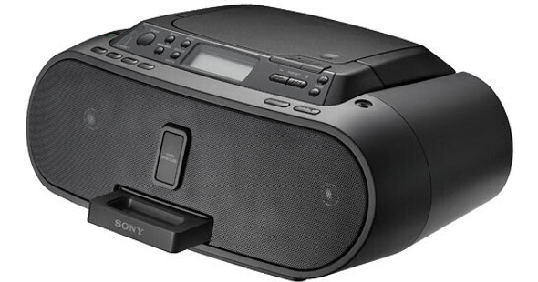Sony ZS-S2IP Portable CD Boombox with iPod Dock and AM/FM Radio