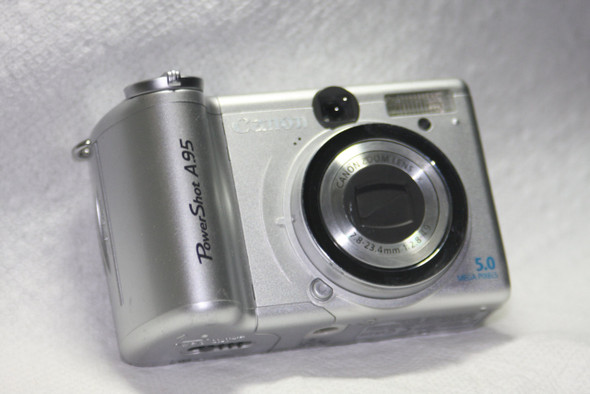 Canon PowerShot A80 4MP Digital Camera w/ 3x Optical Zoom