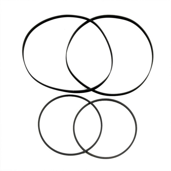 Pioneer Replacement Drive Belts (4-Piece Set) for Pioneer CT-W208R Dual Deck (3) 