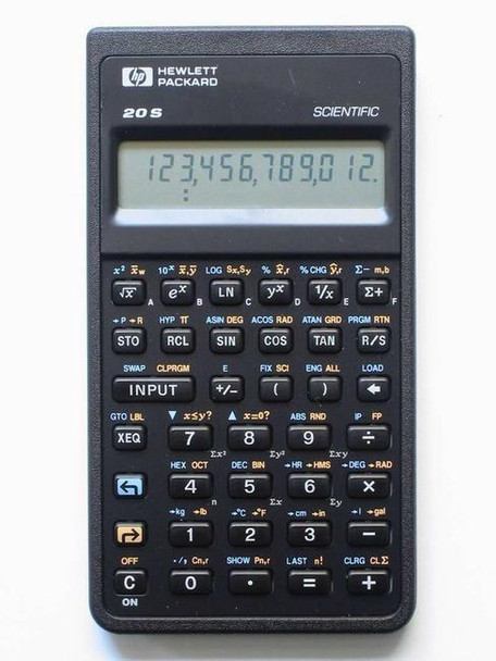 Hewlett Packard HP-20S Scientific Calculator
