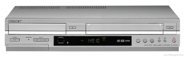  Sony SLV‑D350P DVD/VCR Combo – 480p Progressive Scan, 4‑Head VCR, Remote & Warranty 