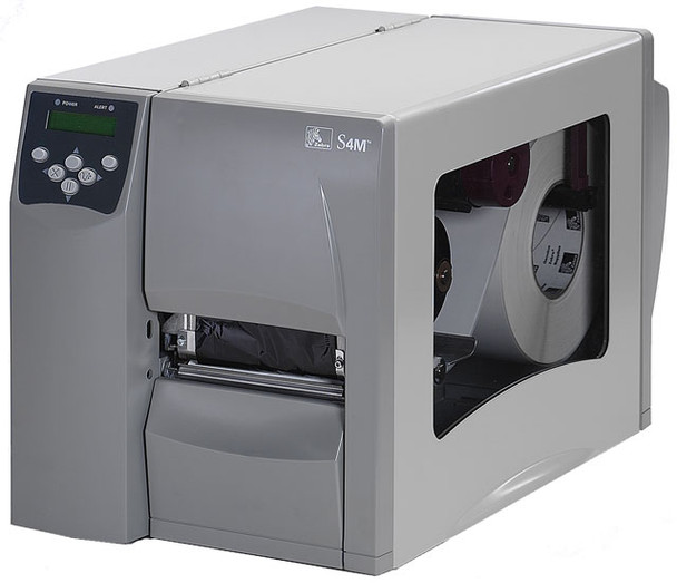Zebra S4M Monochrome Direct Thermal/Thermal Transfer Label Printer