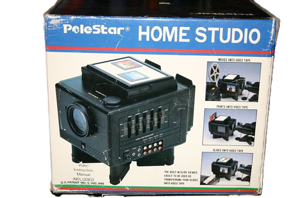 PoleStar Polestar Home Studio Video Transfer Machine (Film, Slides & Photos to Video Converter with Built-In Slide Viewer)