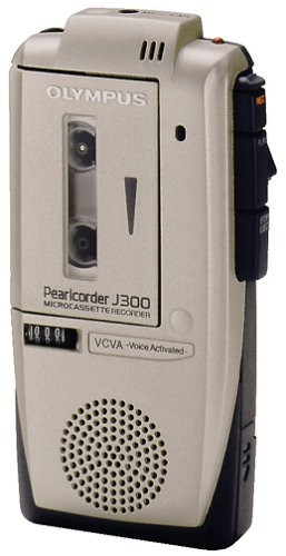 Olympus J300 Pearlcorder Microcassette Recorder
