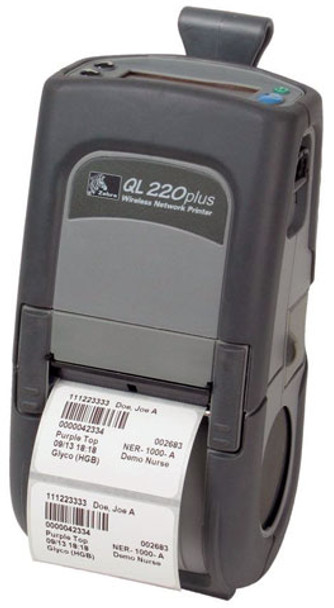 Zebra QL220 Plus Portable Barcode Printer