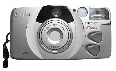 フィルムカメラ Canon SURE SHOT 85 ZOOM G03-0228-1ID Canon Sure Shot 85 Zoom 35mm Point-and-Shoot Film Camera – Compact