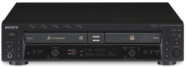 Sony RCD-W500C CD Player / Recorder