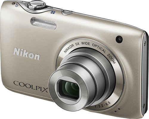 Nikon COOLPIX S3100 14 MP Digital Camera – Slim Point-and-Shoot