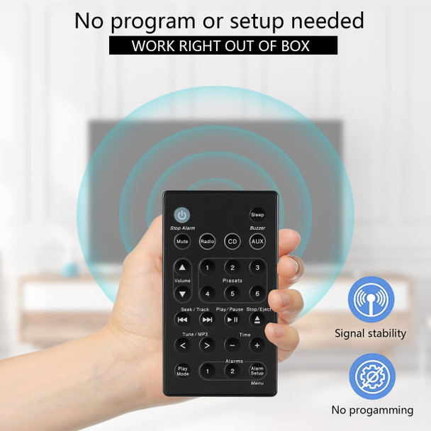 Bose Replacement Remote for Bose Wave Sound Touch Music Radio System (System I II III IV)