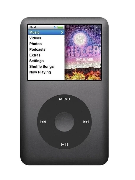  Apple iPod Classic 160GB MP3 Player 2.5-Inch 7th Generation A1238 -  Space Gray 