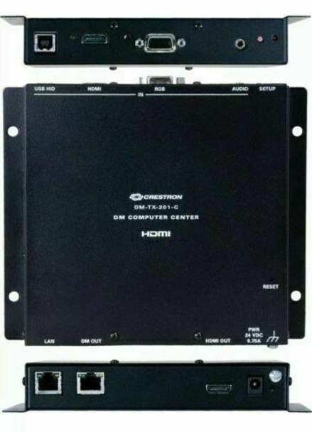  Crestron DM-TX-201-C DigitalMedia Transmitter - Black 