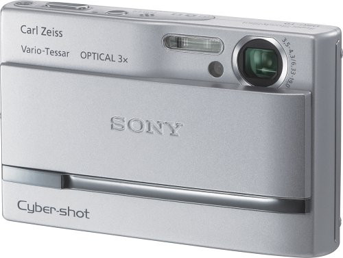SONY Cyber-shot DSC-T9 コンパクトデジタルカメラ シルバー Sony Cybershot DSC-T9 6MP Digital Camera with 3x Optical Image