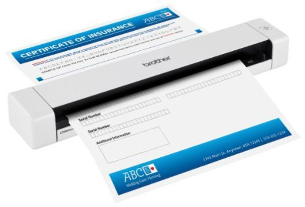 Brother Mobile Color Page Scanner, DS-620, Fast Scanning Speeds, Compact and Lightweight, Compatible with BR-Receipts