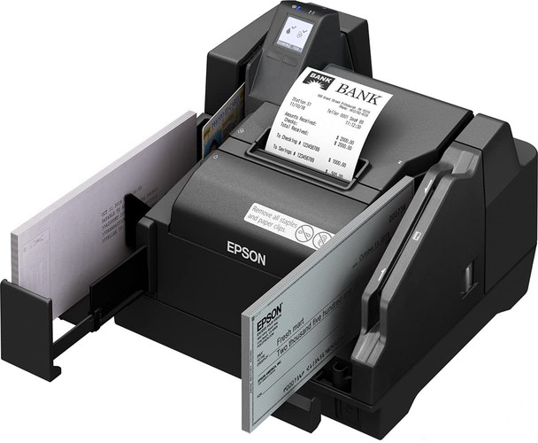 Epson TM-S9000II Multifunction Check Scanner and Receipt Printer – High-Speed Banking & POS Device