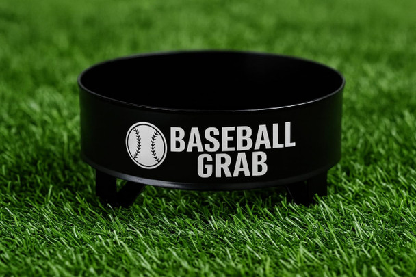  Baseball Grab – Ball Pickup Tool for PVC Pipe | No-Bend Baseball Picker Upper | Heavy Duty Metal Design for Duability (Fits 3" PVC) 