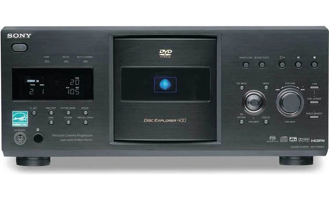 Sony DVP-CX995V 400-Disc DVD Mega Changer – Progressive Scan DVD/CD ...