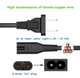 TKDY AC-L100 para Sony Handycam Cargador de cable de reemplazo AC-L10A