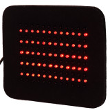 Red and Infrared LED light therapy pad for pain relief, showing flexible design