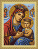 Icon Mother & Child Petit Cross Stitch Kit By Luca S