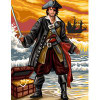 Pirate Tapestry Canvas By Royal Paris