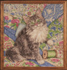 Cat on Quilt Cross Stitch Kit by Design Works