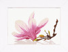 Twig with flowers Cross Stitch Kit by Lanarte