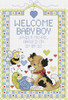 Welcome Baby Boy Cross Stitch Kit by Janlynn