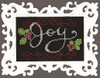 Joy Chalkboard Cross Stitch Kit by Design Works