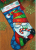 Sweet Santa Stocking Needlepoint Kit by Dimensions