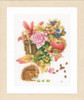 Counted Cross Stitch Kit: Squirrel (Evenweave) By Lanarte