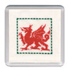 Welsh Dragon Coaster Cross Stitch Kit by Textile Heritage