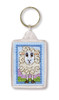 Wee Woolly Sheep Keyring Cross Stitch Kit by Textile Heritage