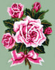 Roses tied with a Bow Canvas only By Grafitec