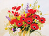 Wild Poppies Canvas only By Grafitec