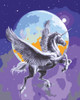 Moonlight Pegasus Canvas only By Grafitec