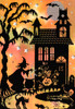 Pumpkin House Printed Cross Stitch Kit By Bothy Threads