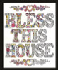 Zenbroidery - Bless This House Conton Fabric by Design Works