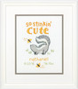 Birth Record Stinkin' Cute Cross Stitch Kit by Dimensions