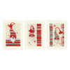 Counted Cross Stitch: Greeting Cards: Christmas Elf (Set of 3) By Vervaco