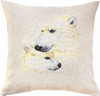 Polar Bears Pillow  Cross Stitch Kit By Luca S