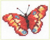 Butterfly Cross Stitch Kit by Alisa