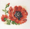 Poppy Cross Stitch Kit by Alisa