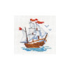 Ship Cross Stitch Kit by Alisa