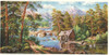 Landscape with a Watermill Cross Stitch Kit by Alisa