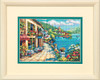 Overlook Cafe Cross Stitch Kit by Dimensions