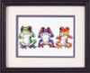 Tree Frog Trio Cross Stitch Kit by Dimensions