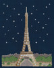 Paris By Night "Glow in the Dark" Cross Stitch Kit By DMC